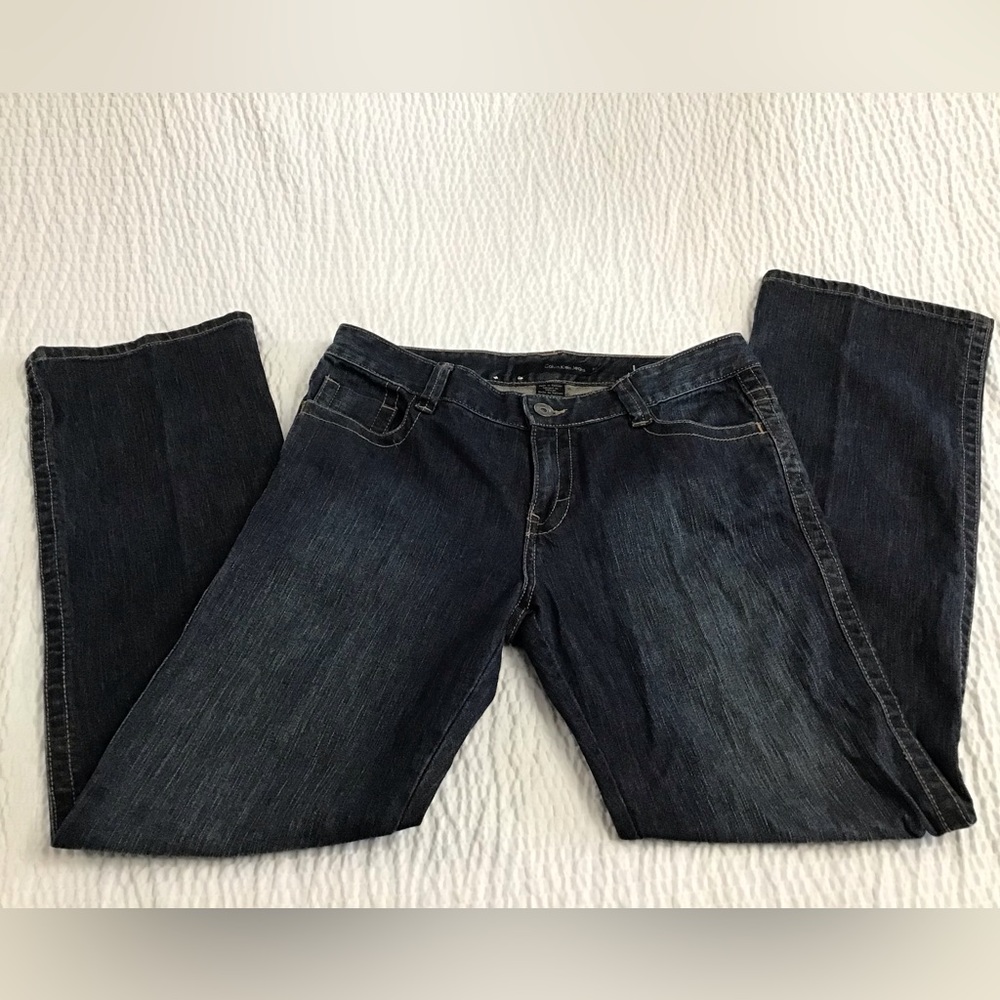 Calvin Klein LeanBoot Bling Dark Blue Jeans